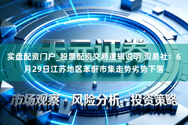实盘配资门户_股票配资交易逻辑说明 贸易社：6月29日江苏地区苯酐市集走势劣势下落